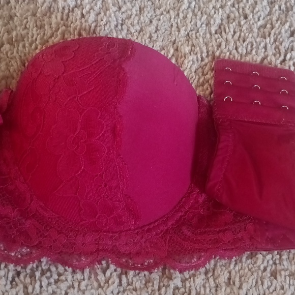 Marron Wired Bra - Picture 2 of 3